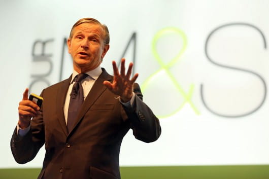 M&S CEO Marc Bolland pictured at its 2013 AGM
